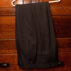 Nautica men's carbon grey dress pants 36/30